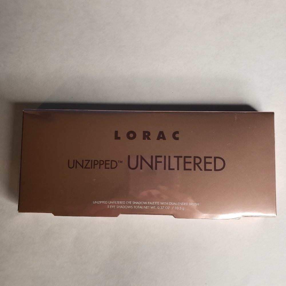 Lorac Unzipped Unfiltered Palette